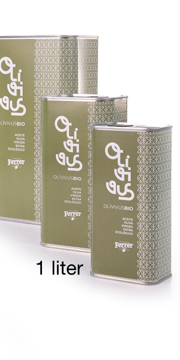 Ferrer - Olivivus Aceite de Oliva Virgen Extra BIO - 1L